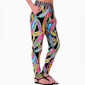 TRINA TURK Multicolor Paisley Pants